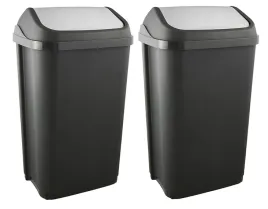 keeeper-kosz-na-smieci-z-uchylna-pokrywa-swantje-2-x-50-l-grafitowy
