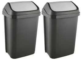 keeeper-kosz-na-smieci-z-uchylna-pokrywa-swantje-2-x-25-l-grafitowy
