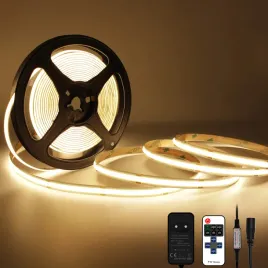 tasma-led-cob-5m-2700k-ciepla-biel-24v-sciemniana-pilot-rf-zasilacz-ttway