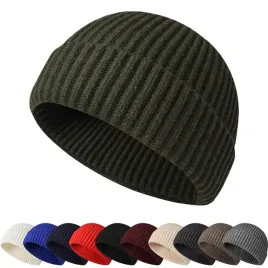 czapka-zimowa-unisex-essential-cap-oliwkowa-gruba-dzianinowa