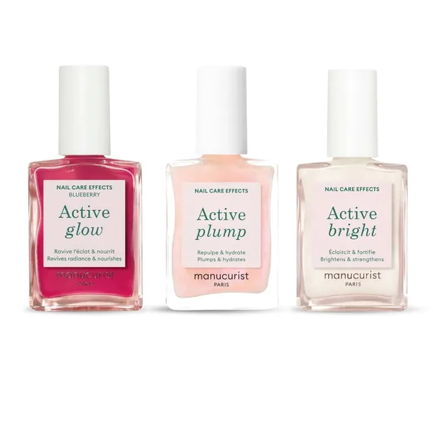 Manucurist Active Plumb Lakier Odżywka Wypełniająco Nawilżający Plumb 15ml