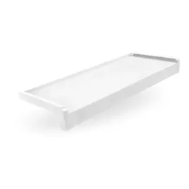 parapet-zewnetrzny-alu-aluminiowy-zaslepki-alu-szer-20cm-dl-100cm-bialy