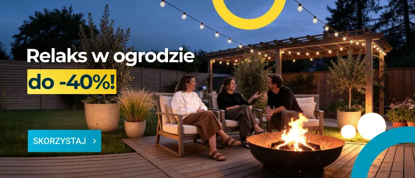 Baner Relaks w ogrodzie 13.07