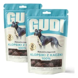 gudi-klopsiki-kaczka-500g-naturalne-gryzaki-dla-psa-smaczki-100percent-mono-2pack