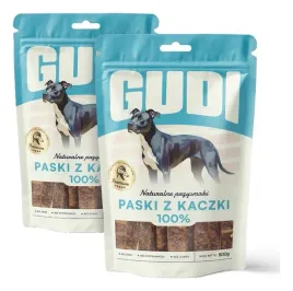 gudi-paski-z-kaczka-500g-naturalne-gryzaki-dla-psa-smaczki-100percent-mono-2pack