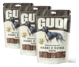 gudi-paski-z-dzika-100g-naturalne-gryzaki-dla-psa-smaczki-100percent-mono-3pack