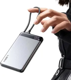 powerbank-10000mah-225w-usb-c-lisen-cienki-z-kablem-led-do-samolotu-tsa