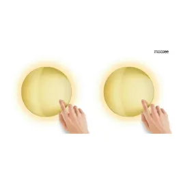 moosee-zestaw-2-lamp-sciennych-shadow-sun-25-led-zlote