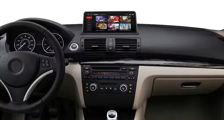 radio-nawigacja-linux-carplay-idrive-bmw-1-e88-e82-e81-e87-2004-marka-bez-marki