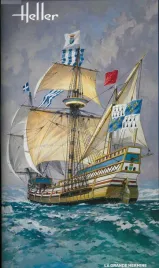 model-statku-do-sklejania-1-150-126-elementow-heller-la-grande-hermine