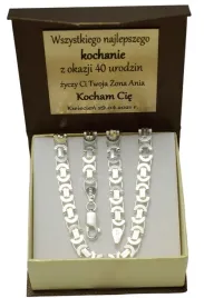 lancuszek-srebrny-meski-splot-krolewski-620-mm-diamentowany-grawer-gratis