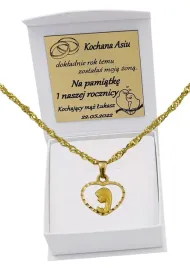 lancuszek-zloty-damski-singapur-z-medalikiem-pr-585-grawer-gratis