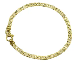 solidna-zlota-pelna-diamentowana-bransoletka-400-mm-pr-585-grawer-gratis