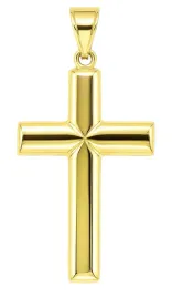 zloty-krzyzyk-gladki-pr-585-grawer-gratis