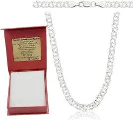 lancuszek-srebrny-damski-garibaldka-47-mm-pelny-diamentowany-grawer-gratis
