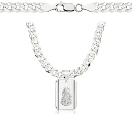 lancuszek-srebrny-diamentowany-560-mm-z-medalikiem-pr-925-grawer-gratis