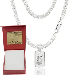 lancuszek-srebrny-monaliza-diamentowany-z-medalikiem-pr-925-grawer-gratis
