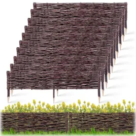 palisada-ogrodowa-wiklinowa-obrzeze-trawnikowe-plotek-100x30cm-zestaw-10szt