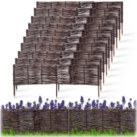 palisada-ogrodowa-wiklinowa-obrzeze-trawnikowe-plotek-100x40cm-zestaw-10szt