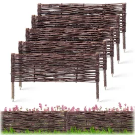 palisada-ogrodowa-wiklinowa-obrzeze-trawnikowe-plotek-60x30-cm-zestaw-5-szt