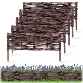 palisada-ogrodowa-wiklinowa-obrzeze-trawnikowe-plotek-60x20-cm-zestaw-5-szt