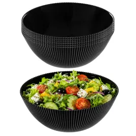 salaterka-miska-20cm-szklana-do-zupy-przekasek-czarna-ryflowana-zestaw-6szt