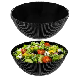 salaterka-miska-20cm-szklana-do-zupy-przekasek-czarna-ryflowana-zestaw-3szt