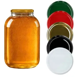 2-szt-sloik-4-l-sloiki-na-miod-przetwory-szklany-wieczka-zakretki-fi-100