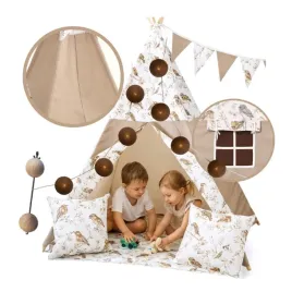 namiot-tipi-dla-dzieci-wigwam-teepee-poduszki-stabilizator-cotton-lampki