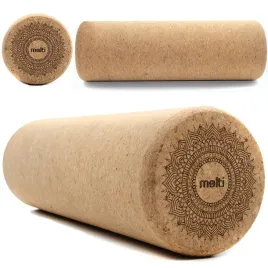 walek-korkowy-do-masazu-cwiczen-roller-gladki-twardy-do-jogi