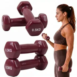 hantle-winylowe-do-cwiczen-zestaw-ciezarki-hantelki-2x05kg-treningowe-1kg