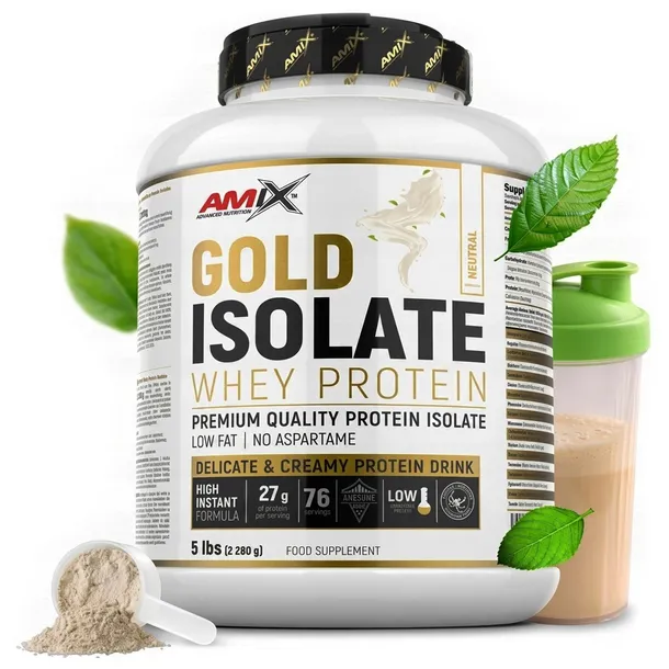 Izolat białka serwatkowego odżywka 2280 g 76 porcji smak naturalny