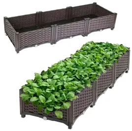 donica-skrzynka-ogrodowa-do-kwiatow-warzyw-modulowa-120x40x22cm-brazowa