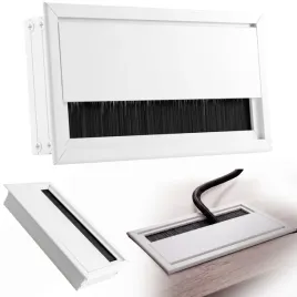 przepust-kabla-aluminiowy-80x160-mm-szczotka-maskujaca-przelotka-biala