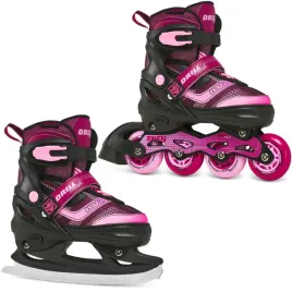 rolki-lyzwy-figurowe-2w1-regulowane-raven-drill-black-claret-38-42