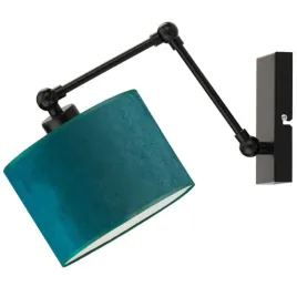 kinkiet-lampa-lampka-scienna-regulowany-zielony-led-e27-abazur-welurowy