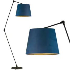 lampa-stojaca-podlogowa-welurowa-abazur-led-e27-przegub-do-salonu