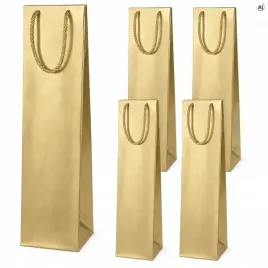torebki-papierowe-na-wino-alkohol-11x9x40cm-zlote-laminowane-premium-5-szt