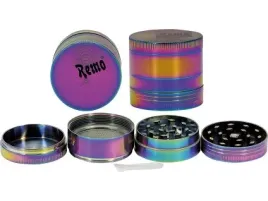 mlynek-metalowy-rainbow-block-40mm-4-czesciowy