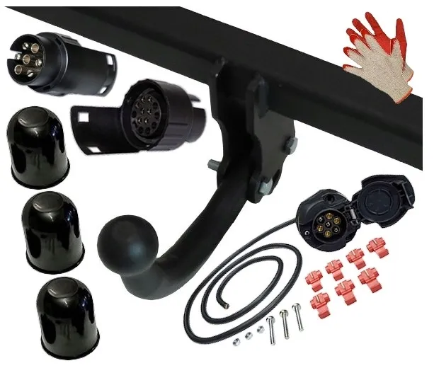 TOYOTA COROLLA E15 X 10 SEDAN 4d 2007-2013 HAK HOLOWNICZY+WIĄZKA +ADAPTER