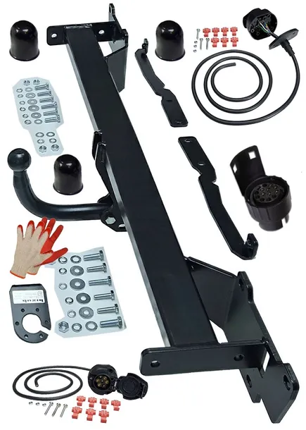 HAK WIĄZKA ADAPTER FIAT DOBLO 2 II L1 L2 MAXI 2010 2022 DŁUGI HOLOWNICZY