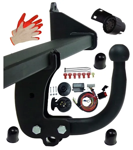 BMW X1 F48 2015-2022 HAK HOLOWNICZY z MODUŁEM 7PIN WIĄZKA+ADAPTER 7PIN13P