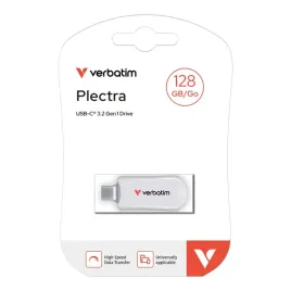 pendrive-verbatim-plectra-128-gb-usb-c-3-0-bialy-100-mb-s