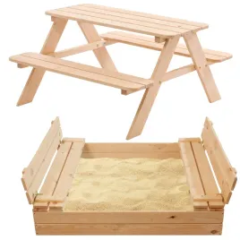drewniany-stolik-z-lawkami-90cm-dla-dzieci-piaskownica-zamykana-naturalna