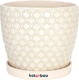 doniczka-donica-oslonka-ceramiczna-z-podstawka-kremowa-wzor-vintage-17-cm