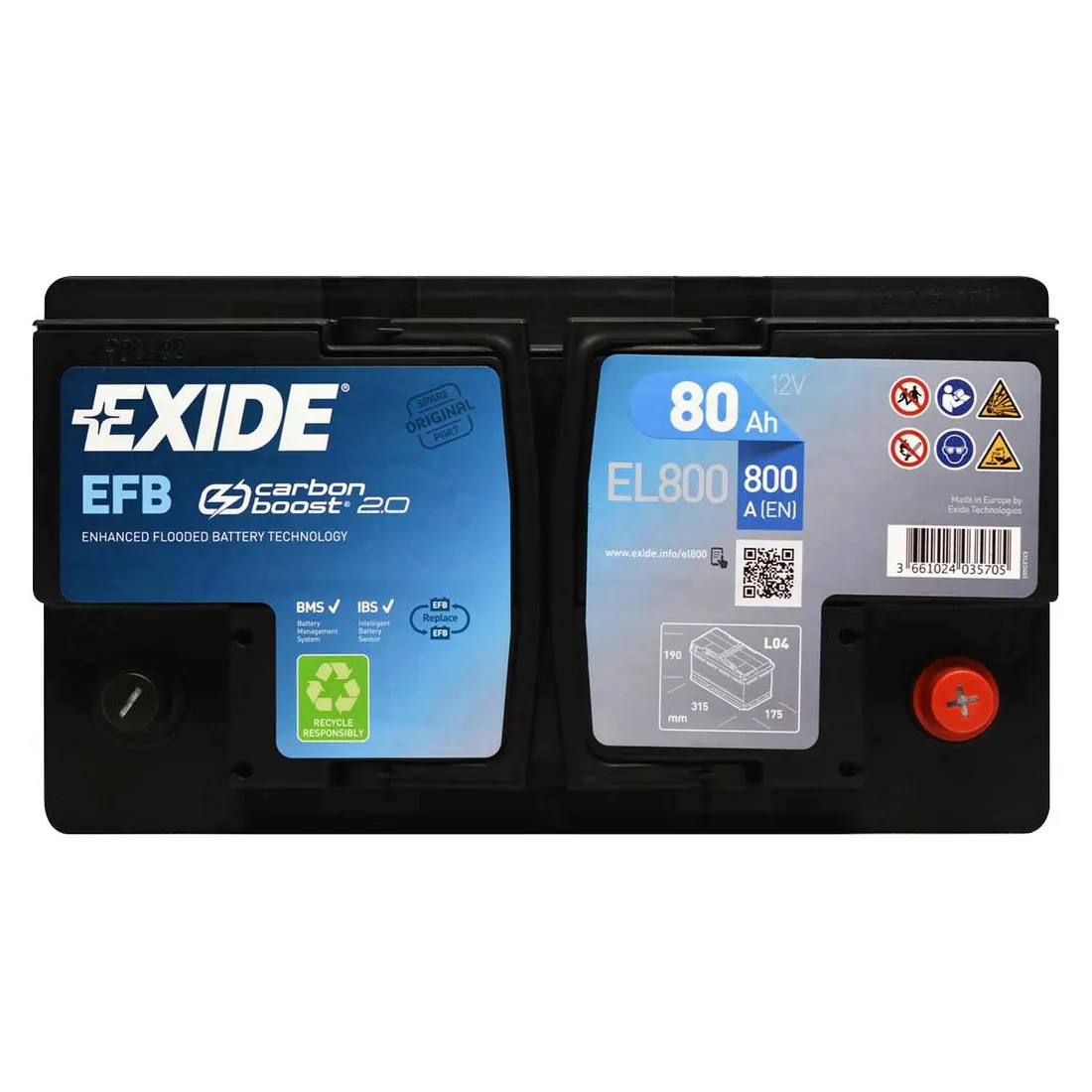 akumulator-exide-el800-stan-nowy