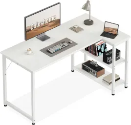 coleshome-biurko-narozne-l-120x70-biale-z-polkami-komputerowe