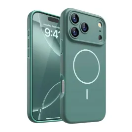 etui-silikonowe-do-iphone-17-pro-max-magsafe-ochrona-aparatu-zielone