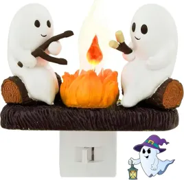halloweenowa-lampka-led-duchy-przy-ognisku