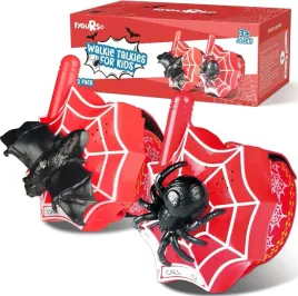 krotkofalowka-dla-dzieci-walkie-talkie-z-pajakiem-na-halloween-2szt
